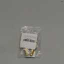 2 Pcs R32 & R454B Refrigerant Brass Adapter, 1/4" Internal Thread to 1/4" External Reverse Thread Quick Connect Female Male Fittings for Mini Split Systems Tanks AC Vacuum Pump & Gauge Hose Connector