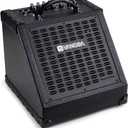 Vangoa Electric Drum Amp 65W Professional Wireless Electronic Amplifier for Drum Set Speaker 3-Band EQ USB Personal Monitor Keyboard Speaker, Black