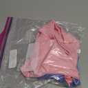 TENVDA Gymnastics Leotards for Girls Matching Shorts Sets Size 8-9 Years Old Sparkly Blue Pink Sleeveless Bodysuits