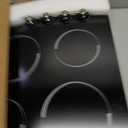 Electric Cooktop 24 Inch - 4 Burner Drop-in(22.05"x19.3") Radiant Electric Cooktop 6000W Knob Control, 220V Electrical Ceramic Stove Top, 9 Heating Levels, Residual Heat Indication (No Plug)