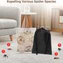 15 Pack Powerful Spider Repellent Indoor Protection for Your Home, Made with Natural Ingredients, Long-Lasting Indoor & Outdoor Spider Control for Home, Garage, Basement, and More, Safe & Easy to Use