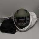 GLX GX11 Compact Motorcycle Helmet - Camo, Large - Full Face w/ Tinted Visor, DOT Approved