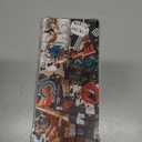 Western Cowboy Cowgirl Case Compatible with Galaxy S23,Retro Country Art Collage,Trendy Soft Bumper TPU Case for Samsung Galaxy S23