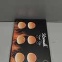 Keewah 4.5 inch Large Burger Ring - 6 Piece - Stainless Steel