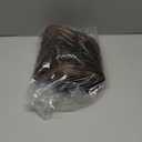 Simmore Decorative Throw Pillow Covers 18x18 Set of 2, Soft Natural Plush Flannel Double-Sided Fluffy Couch Pillow Covers for Sofa Living Room, Brown