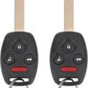 Vurkcy Key Fob Replacement for 2003-2007 Honda Accord Car Keyless Entry Remote Control,OUCG8D-380H-A 35111-SHJ-305,4 Buttons, 2Pcs