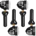 CDWTPS TPMS Sensor GM 4-Pack, 315MHZ Tire Pressure Monitor System for Chevy Silverado GMC Buick Cadillac Hummer Pontiac GM SAAB Saturn Replace#13598771,13598772,13586335,13581558,20923680