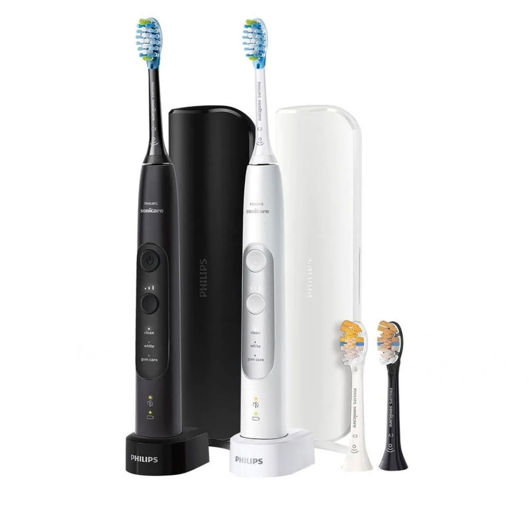 Philips Sonicare Professional Clean Rechargeable Electric Toothbrush, 2-pack