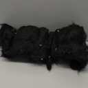 Venhoo Halloween Giant Spider Outdoor Decorations 79 inch Black Scary Hairy Realistic Large Spiders Props for Outside Indoor Office House Yard Creepy Decor-2 Pack