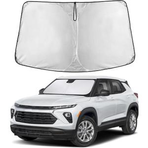 Autovir Windshield Sun Shade Fit for 2021-2025 2026 Chevrolet Trailblazer | Sunshade, Front Car Window Shades Sun Visor, Blocks UV Rays & Heat, Car Accessories