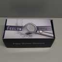 FEELSO Filtered Shower Head with Handheld, High Pressure 4 Spray Showerhead with Filters & Upgraded Anti-clog Nozzles for Hard Water -Remove Chlorine, Reduce Dry Itchy Skin -ON/OFF Switch for Pet Bath (Gray)