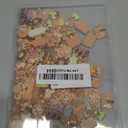 100Pcs Brown Slime Charms Assorted Cute Jelly Embellishments Bulk, Random Kawaii Accessories, Flatback Ornament Resin Charms for Phone Junk Cases,Hairpins Scrapbooking Crafting & DIY Decoration