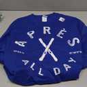 Apres All Day Winter Sports Apres Ski Lover Skiing Men Skier Sweatshirt (X-Large)
