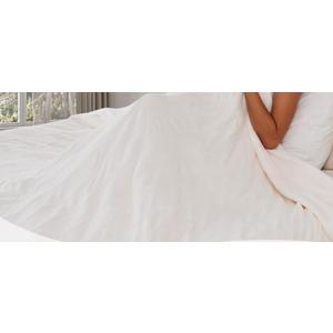 Electric Heated Blanket 72"x84" Full Size, Soft Coral Fleece, Cozy Plush Fabric for Home, White