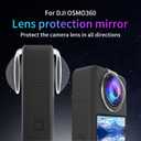 Screen Protector+Lens Guard for DJI OSMO 360, Camera Lens Protector Anti-Scratch PC Lens Cover for OSMO 360 Accessories