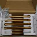 Sailing 10 Pack Cabinet Pulls-5"/128mm Antique Brass Cabinet Handles for Kitchen Bedroom Bathroom Living Room Modern Drawer Handles (5" Hole Center - 10 Pcs)