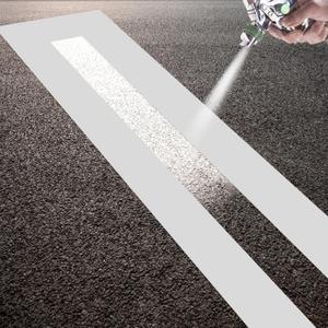 4 x 108 Inch Parking Lot Line Stencil, Silicone Foldable Reusable Line Stencil for Painting Parking Lot & Pavement Lines for Asphalt Concrete Pavement