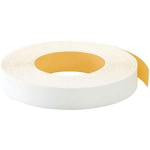 EDGE SUPPLY EASYEDGE White PVC 3/4 Inch X 25 Ft Roll of Edge Banding - Peel and Stick Strong Adhesive, Easy Application - Flexible and Durable Edging for Furniture Restoration, Made in USA