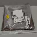 Teling 1 Pcs Leather 3 Ring Binder Holds 8.5 x 11 Inch Paper Binder Organizer Vintage Faux Leather Portfolio Folder Planner for Office Home Document Photo Diary Supplies (Vintage Brown)