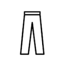 UEU Black Pants Size M