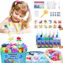 Magic Water Elf Toy Kit for Kids - Aqua Fairy Water Gel Kit - 12 Colors*100ml Squishy Maker Set - 12 Shape Molds - Arts & Crafts Water Elf Creation kit - Children's DIY Marine Life (12 Colors)