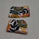 Stretch Parson Chair Slipcovers for Dining Room Set of 2,Boho Tropical Leaves Dining Chair Covers Colorful Jungle Flower Removable Chair Seat Protectors Covers for Kitchen,Wedding,Ceremony