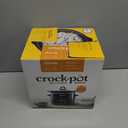 Crock-Pot 2-Quart Manual Slow Cooker, Feeds 2+ People, Great for Small Meals, Dips, & Sides; Removable Stoneware is Oven & Dishwasher Safe, Black