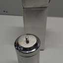 KERAM coffee filters indian style-drip coffee maker 400 ml(13.52 Oz) 8-12 cup-coffee bar accessories-madras coffee filter-dripper camping-hiking reusable/permanent slow metal filter pour over dripper