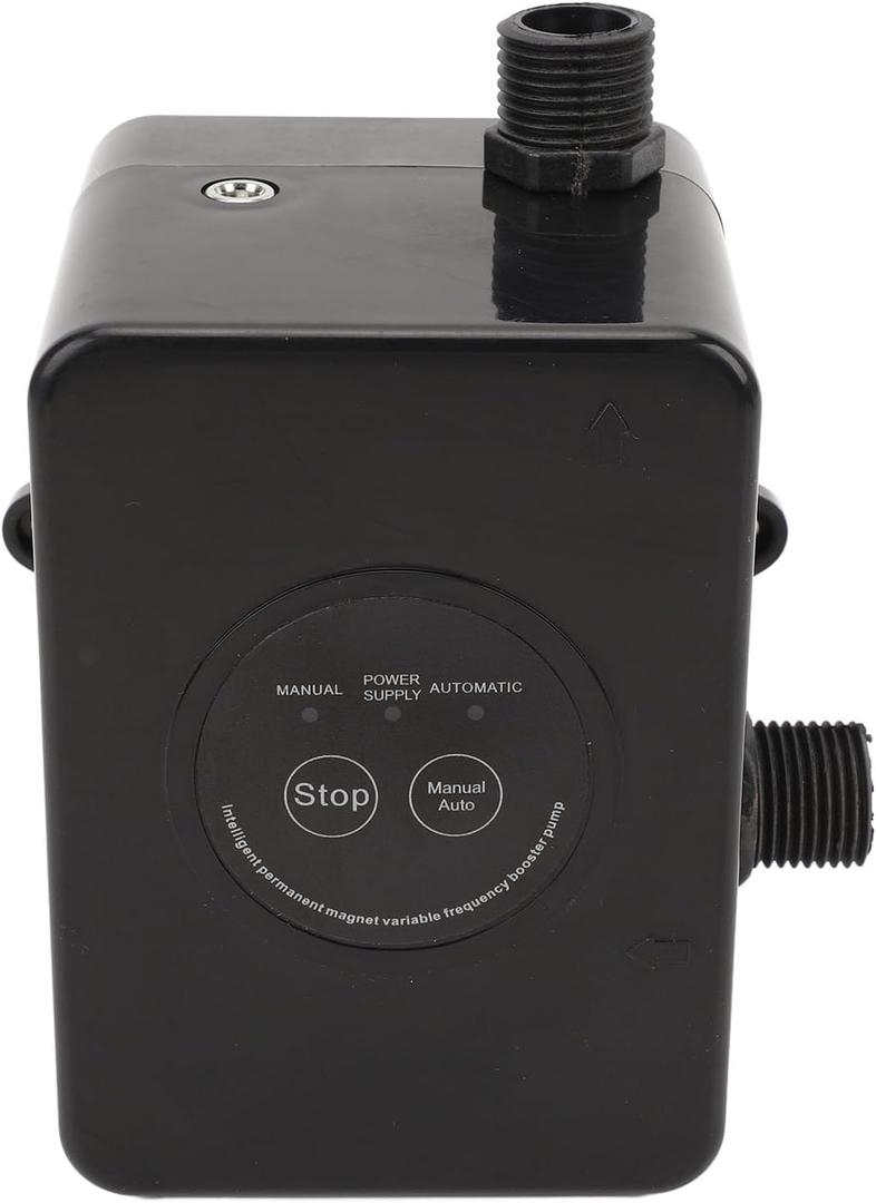 Water Pressure Booster Pump, 24V Portable Automatic Booster Pump, 100W 32LPM 25M Automatic Shower Water Pressure Booster with Smart Waterflow Switch, for Shower Kitchen (US)