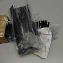 Adjustable Fireplace Hood & Heat Deflector  28 to 48 Inch Fireplaces Hood Heat Smoke Guard Shield Mantel Protects from Heat Damage (Black)