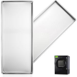 Metal Trays for Harvest Right Freeze Dryer Medium, Freeze dryer trays medium for Harvest Right home pro freeze dryer (Medium-2pcs)
