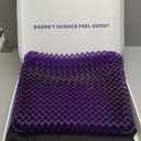 Purple Ultimate Seat Cushion | Pressure Reducing Grid Designed for Ultimate Comfort | Designed for Gaming | Made in The USA
