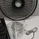 Lasko Pedestal Fan, Oscillating Fan for Bedroom with Adjustable Height and 3 Cooling Speeds, Portable, 18", Black, 1827
