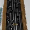 5.2Ft obelisk trellis for Climbing Plants outdoor,5.2Ft garden trellis with Extra Thickened Plastic-Coated metal pipes, Garden Indoor Potted Plant Support, Climbing Support for Potted Plant (Black)