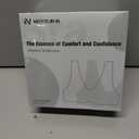 Sports Bras for Women, Criss-Cross Back, Adjustable Wire-Free Medium Support Workout Bra with Removable Cups (Large, Purple 1)