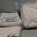 Tinideya 6 Pack Sherpa Fleece Throw Blankets Bulk 50"x 60" Soft Plush Wedding Throw Blankets for Couch Sofa Spa Sleepover Party Favor Supplies Travel Guest Room Home Decor (Ivory)