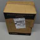 2 Pack 2.7 Gal Bathroom Trash Can with Lid, Automatic Trash Can Small Smart Garbage Can Touchless, Slim Motion Sensor Waterproof Plastic Trash Bins for Bedroom Office Kitchen Toilet (White)