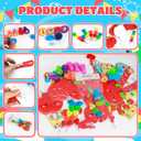 170 Pcs Back to School Gifts for Students First Day of School Party Favors Stationery Set Supplies for Classroom Gifts, Pencils Notepads Bookmarks Rulers Erasers Stampers Treat Bags Rewards Prizes