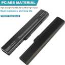 A32-K52 Laptop Battery for ASUS A52F A52J K52F X52N X52J X52F K52D K52J X5IJ K52 K52D K52DE K52DE-EX064V K52F-B1 K52F-BBR5 K52F-BBR9 K52f-c1 K52F-C2B K52FK52F-A1 K52f-SX051V K52N-EX035V K52Xi