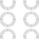 6pcs Wreath Frame,Metal Wreath Form Dark Green Wire Rings,DIY Round Wreaths for Crafts & Floral Decorations on Weddings/Christmas Home Party Celebrations10inch