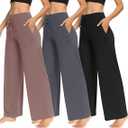 Wide Leg Pants Pockets JH 9h- S 2 Pack