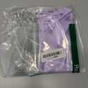 Switch OLED Case for Nintendo Switch OLED Model, Dockable Cover Soft TPU Protector Case for Switch OLED Grips & Console and Accessories with 2 Pcs Thumb Caps, Purple