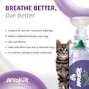 The Original AeroKat Feline Aerosol Chamber Inhaler Spacer for Cats and Kittens with Exclusive Flow-Vu Indicator
