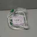 6 Ft Surge Protector Power Strip - 8 Widely Outlets with 4 USB Ports, 3 Side Outlet Extender with 6 Feet Extension Cord, Flat Plug, Wall Mount, Desk USB Charging Station, ETL,White