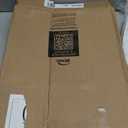 Mayfair Caswell Modern Slow Close Toilet Seat, Durable Plastic Seat, Made in USA, Round, White