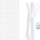 120 Pcs Adjustable Plastic Curtain Hooks, Pinch Pleat Curtain Clips