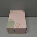 2 x Molutsody Clear Makeup Bag with Makeup Brush Bag, Clear Cosmetic Bags Travel Toiletry Bag, Portable Waterproof Cosmetic Organizer Storage Bag for Women (Black)