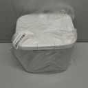 Rice Storage Container - 5.8 Qt | 11 Lbs Crystal-Clear Plastic Food Storage Container Bin with Pop-up Lid for Rice Flour Sugar, Dry Food Holder for Kitchen Pantry Organization and Storage