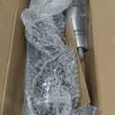Motorcycle Muffler Mid Pipe, Muffler Adapter Connect Pipe Compatible with Kawasaki Ninja 400 Z400 2018 2019 2020 2021 2022 2023 Ninja 500 2024