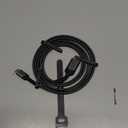 JSAUX Mini HDMI to HDMI Cable 6FT, [Mini HDMI][Aluminum Shell, Braided] High Speed 4K 60Hz HDMI 2.0 Cord, Compatible with Camera, Camcorder, Tablet and Graphics/Video Card, Laptop, Raspberry Pi Zero W (Grey)